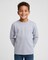 Gildan Heavy Cotton Youth Crew Neck Long Sleeve T-Shirt Kids Basic Tee for Everyday Wear